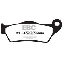 SFAC181 - EBC SFAC Carbon Series Scooter Brake Pads For Piaggio Beverly 400 I.E. 2007 Front
