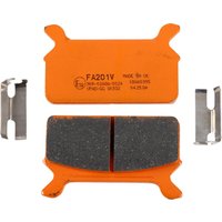 FA201V - EBC Vee Series Semi-Sintered Brake Pads For Harley Davidson FLHR 1340 Road King 1994-1998 Rear