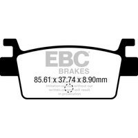 SFAC719 - EBC SFAC Carbon Series Scooter Brake Pads For Kymco AK 550 I ABS 2017-2021 Rear