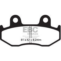 Image of SFA323/3HH - EBC SFA-HH Series Sintered Scooter Brake Pads For Suzuki AN 250 Burgman 1998-2001 Rear