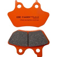 FA400V - EBC Vee Series Semi-Sintered Brake Pads For Harley Davidson FLHR 1450 2000-2003 Fit Front Or Rear