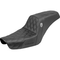 Image of SC89604D0 - Saddlemen Step Up Lattice Stitch Seat For Harley Davidson FXD 1340 1996-1998 - Black
