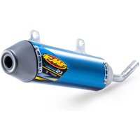 024089 - FMF PowerCore 2.1 Titanium Silencer For Fantic XE 300 2025 - Blue