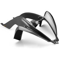 Image of 18980-30 - Maier Front Fender Unit For Yamaha YFM 700 R 2019-2024 - Black/Carbon Fibre