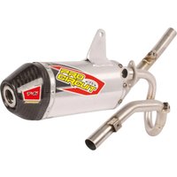 Image of 0122014FT - Pro Circuit T-6 Exhaust System For Kawasaki KLX140 2008-2020