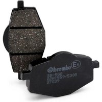 07039 - Brembo Carbon Ceramic Prime Line Brake Pads For Malaguti Centro 125 I.E. 2008-2011 Rear