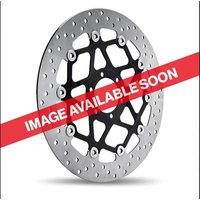 Image of 78B40890 - Brembo Oro Prime Line Floating Brake Disc For Ducati 1098 2007-2008 - Black/Silver/Stainless Steel