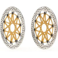 Image of 208B85925 - Brembo Supersport Racing Xtra Brake Disc Kit For Aprilia RSV4 1000 RF ABS 2017-2020 Front