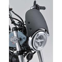 81720 - Daytona Aluminium Meter Visor With Bracket Set For Honda ST 125 ABS 2023-2025 - Black