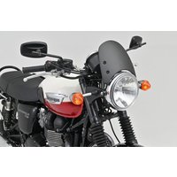 81726 - Daytona Aluminium Meter Visor With Bracket Set For Triumph Bonneville 1200 T120 ABS 2016-2026 - Black