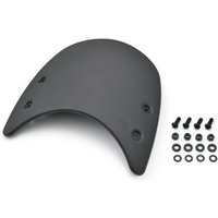 81724 - Daytona Aluminium Meter Visor With Bracket Set For Kawasaki W 650 1999-2006 - Black