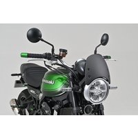 81725 - Daytona Aluminium Meter Visor With Bracket Set For Kawasaki Z 900 RS ABS 2018-2024 - Black