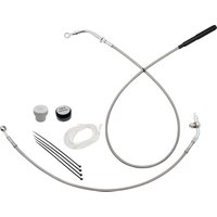 119914-C - Fat Baggers Inc. EZ Install Kit For Harley Davidson FLTRK 1868 ABS 2021-2024 35.5cm (14") - Chrome