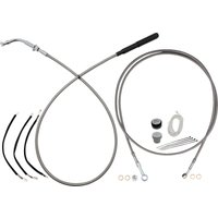 249010-C - Fat Baggers Inc. EZ Install Kit For Harley Davidson FLHLT 1923 ABS 2026 25.5cm (10") - Silver
