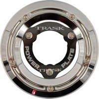 Image of TM-0052-CH-BK - Trask Derby Cover & Power Plate Kit For Harley Davidson FLDE 1750 ABS 2019-2020 - Black/Chrome