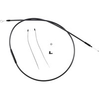 Image of 4210-64 - Magnum Shielding Redesigned Black Pearl Clutch Cable For Harley Davidson FLST 1340 1987-1990 163.5 cm (64-7/16")