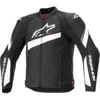 Image of Alpinestars T-GP Plus R V4 Jacket Black White