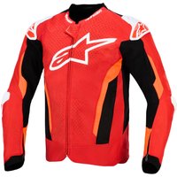 Image of Alpinestars T-GP Air Jacket Bright Red Red Fluo Black
