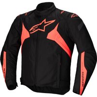 Image of Alpinestars T-Jaws V4 WP Jacket Black Red Fluo