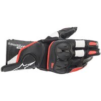 Image of Alpinestars Sp-2 V3 Gloves Black White Bright Red