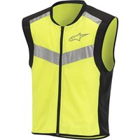 Alpinestars Flare Neon Vest Black & Yellow Fluo