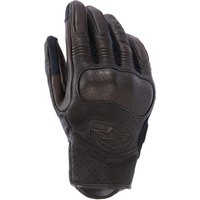Image of Alpinestars Mustang V3 Leather Gloves Dark Brown Black