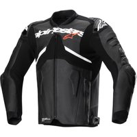 Image of Alpinestars Atem V5 Leather Jacket Black/White