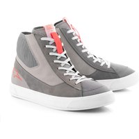 Image of Alpinestars Stated Shoes Light Grey/Red Fluo/White