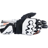 Image of Alpinestars GP Pro V4 Gloves Black White