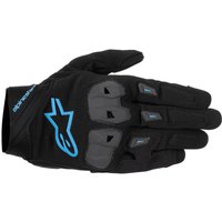 Image of Alpinestars SP X 1 Gloves Black Blithe Blue