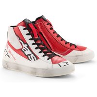 Image of Alpinestars Stated Flair Shoes White Bright Red