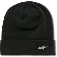 57570 - Alpinestars Metal Logo Cuff Beanie Black
