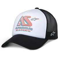 60608 - Alpinestars Ayess Trucker Hat White Black