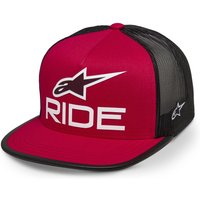 51419 - Alpinestars Ride 4.0 Trucker Hat Red Black White