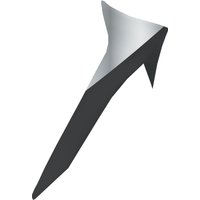 Image of 51452 - Alpinestars S-R10 Element Standard Spoiler Black Carb Silver Black Glossy