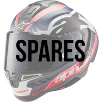 50966 - Alpinestars S-R10 Solid Race Spoiler Solid Black Glossy image 2
