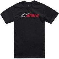 Image of Alpinestars Blaze 2.0 CSF T-Shirt - Black/White/Red