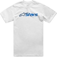 Image of 56472 - Alpinestars Blaze 2.0 CSF T-Shirt - White/Navy/Blue L