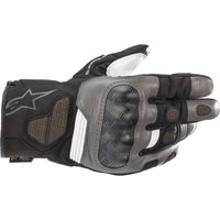 24201 - Alpinestars Corozal V2 Drystar Gloves Black Dark Grey Wht L image 2