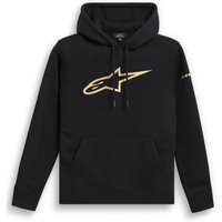 Image of 57470 - Alpinestars Gilded Hoodie Black/Gold 2XL