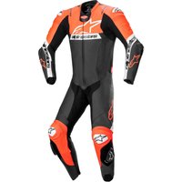 Image of 50757 - Alpinestars Alpine Missile V2 Ward 1Pc Leather Suit Black/R/FLuo White 60