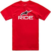 Image of 60537 - Alpinestars Ride 4.0 Camo CSF T-Shirt Red White Black XL