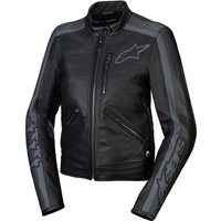 57930 - Alpinestars Stella Dyno Leather Jacket B/Tar /Grey M image 2