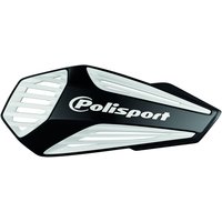 Image of 8308400001 - Polisport MX Air Hand Guards - Black/White