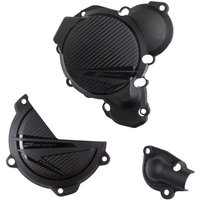 91375 - Polisport Full Engine Protector Kit For KTM EXC250 TBI 2024 - Black