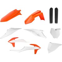 Image of 91071 - Polisport Full Plastics Kit For KTM SX125 2019-2022