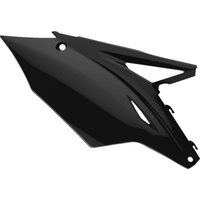 Image of 8608200003 - Polisport Side Panels For Kawasaki KXF250 2017-2020 - Black