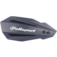 Image of 8308500033 - Polisport MX Bullit Hand Guards For Honda CRF250R 2022 - Grey