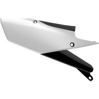 Image of 8419900002 - Polisport Side Panels For Yamaha WRF250 2020-2024 - Black/OEM/White