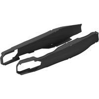 Image of 8456600001 - Polisport Swingarm Protectors For KTM EXC125 2012-2016 Rear - Black